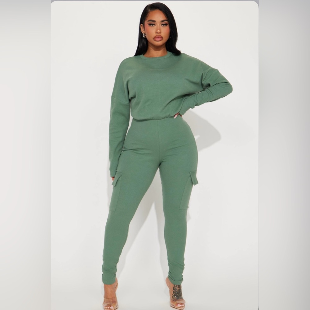 Fashion Nova Airport Lounging Jumpsuit